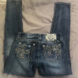Miss me signature skinny jeans size 27/29